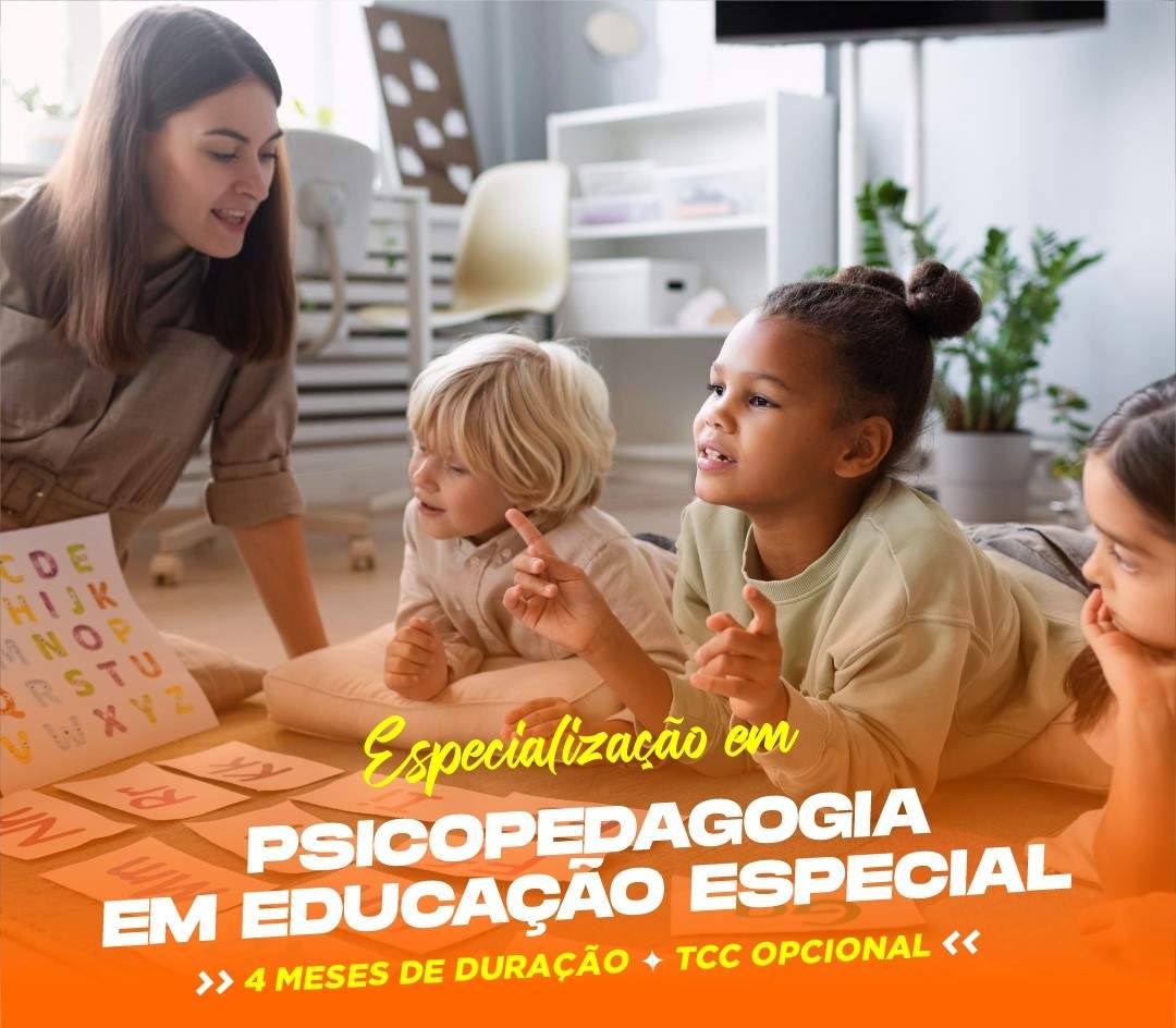ESPECIALIZAÇÃO EM PSICOPEDAGOGIA EM EDUCAÇÃO ESPECIAL EAD